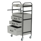 3段引き出しウッドワゴンの詳細