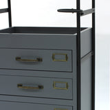 3段引き出しウッドワゴンの詳細