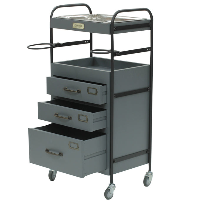 3段引き出しウッドワゴンの詳細