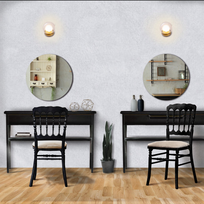 ウォールアートミラーの使用イメージ2