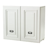 ホワイト色モールディングありシャンプーキャビネット【上台】