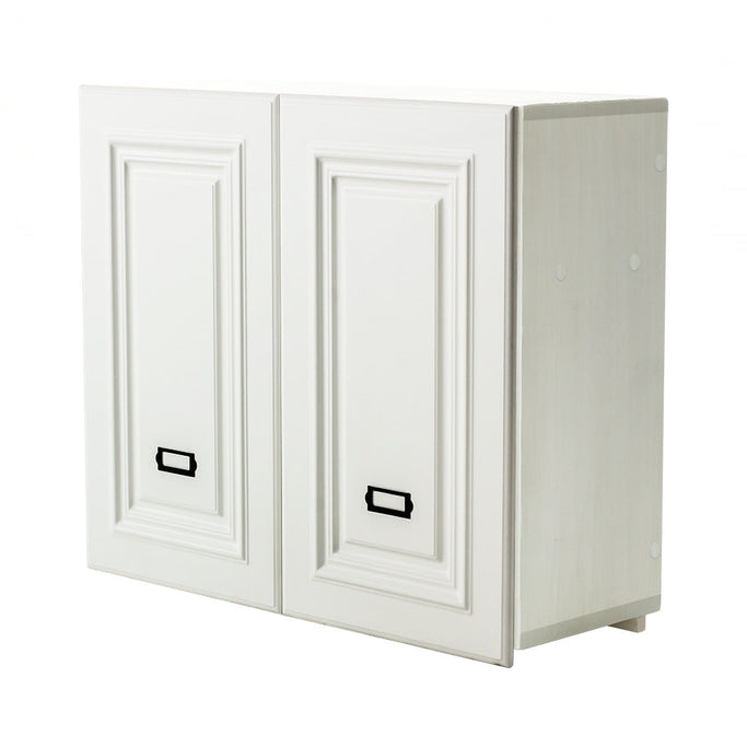 ホワイト色モールディングありシャンプーキャビネット【上台】