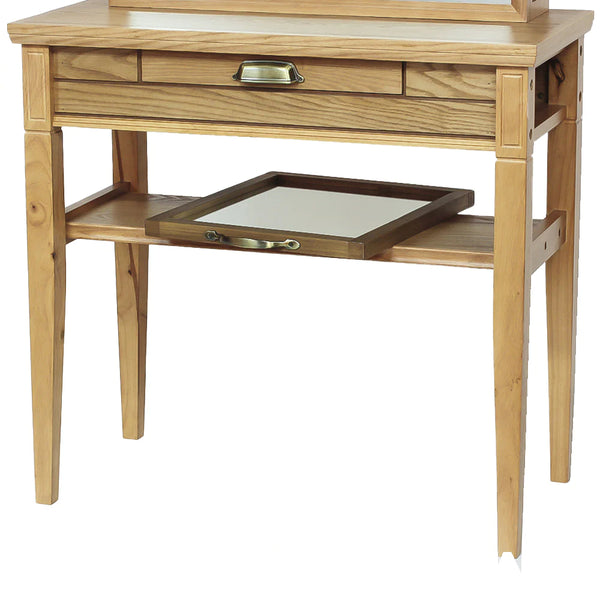 ヘアサロン |美容室 |セット面 |ミラー |ドレッサー | ウッド