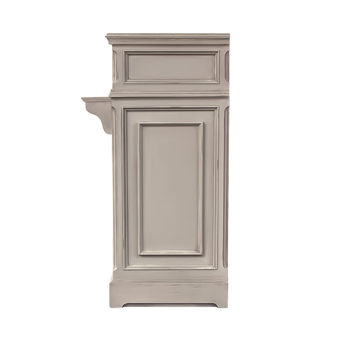 ベージュ色レジカウンター