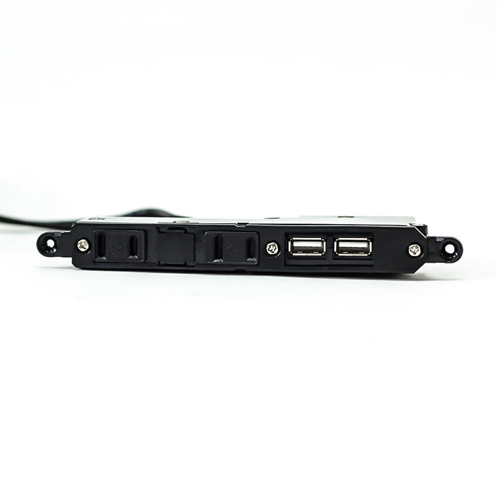 USBコンセントプラグ 2個 BK