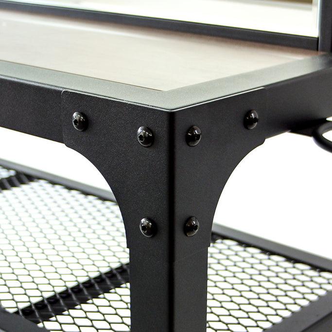 黒色のアイアンドレッサーの詳細写真【ロジェ】