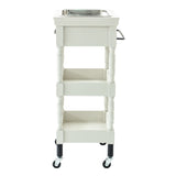 白色アンティークワゴン【ルシール】