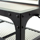 黒色のアイアンドレッサーの詳細写真【ロジェ】