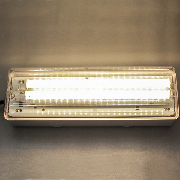 LEDライトをつけている写真