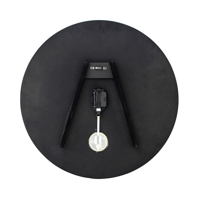 ウォールクロック　裏面