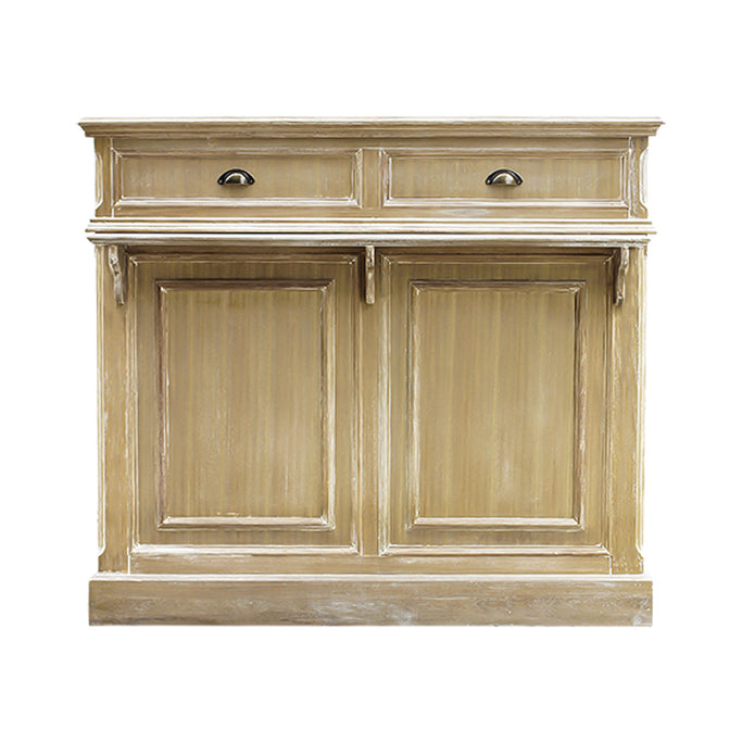 シャビーウッド色レジカウンター