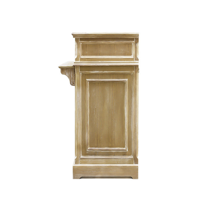 シャビーウッド色レジカウンター