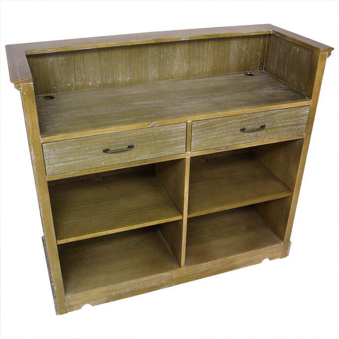 ヘリンボーンレセプションカウンターの詳細