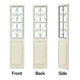 スリムドアパーテーションの正面、裏面、サイド面