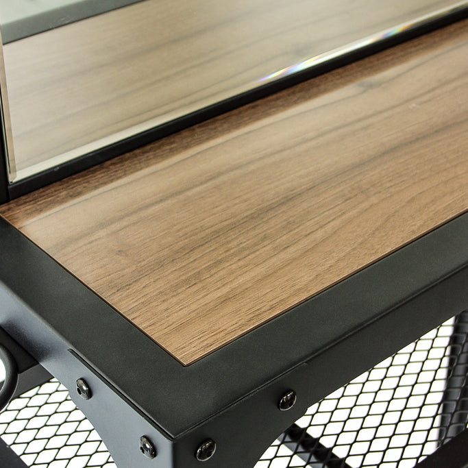 黒色のアイアンドレッサーの詳細写真【ロジェ】