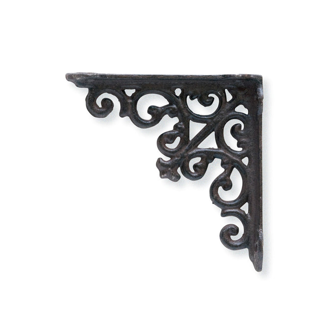 ブラウン色アイアンブラケット 61826【LOT4】