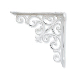 ホワイト色アイアンブラケット62033【LOT2】