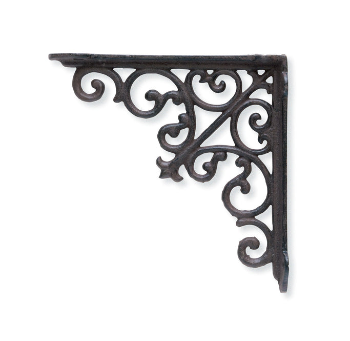 ブラウン色アイアンブラケット 62040【LOT2】