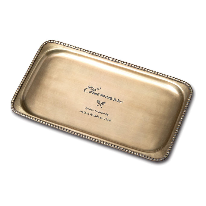 アンティークゴールド色【CHAMARRE】トレイ：M