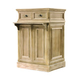 シャビーウッド色レジカウンター