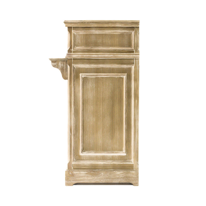 シャビーウッド色レジカウンター