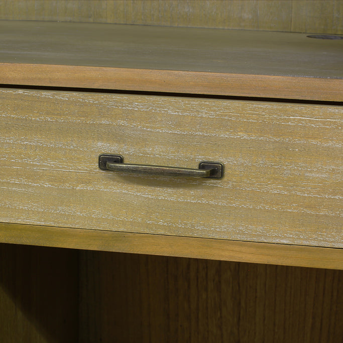 シャビーウッド色レジカウンターの詳細