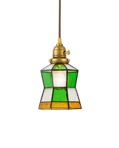 ペンダントライト[Stained glass-pendant Helm]