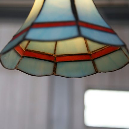 ペンダントライトマリブ［Stained glass-pendant Maribu] ブルー