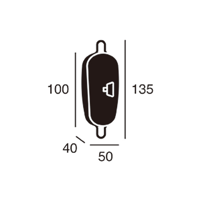 ケーブルアジャスターのサイズ図面
