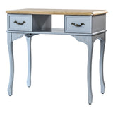 ブルーグレー色ネコ脚ネイルテーブル