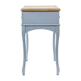 ブルーグレー色ネコ脚ネイルテーブル