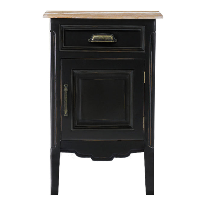 ブラック色サイドテーブル