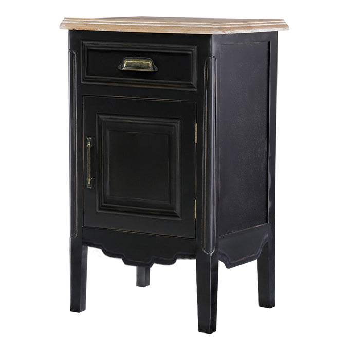 ブラック色サイドテーブル