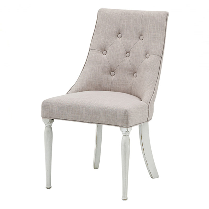 ベージュグレー色クラシックチェア