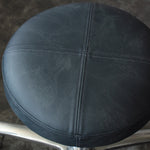 コットンネイビー色鋲なしスツールの詳細