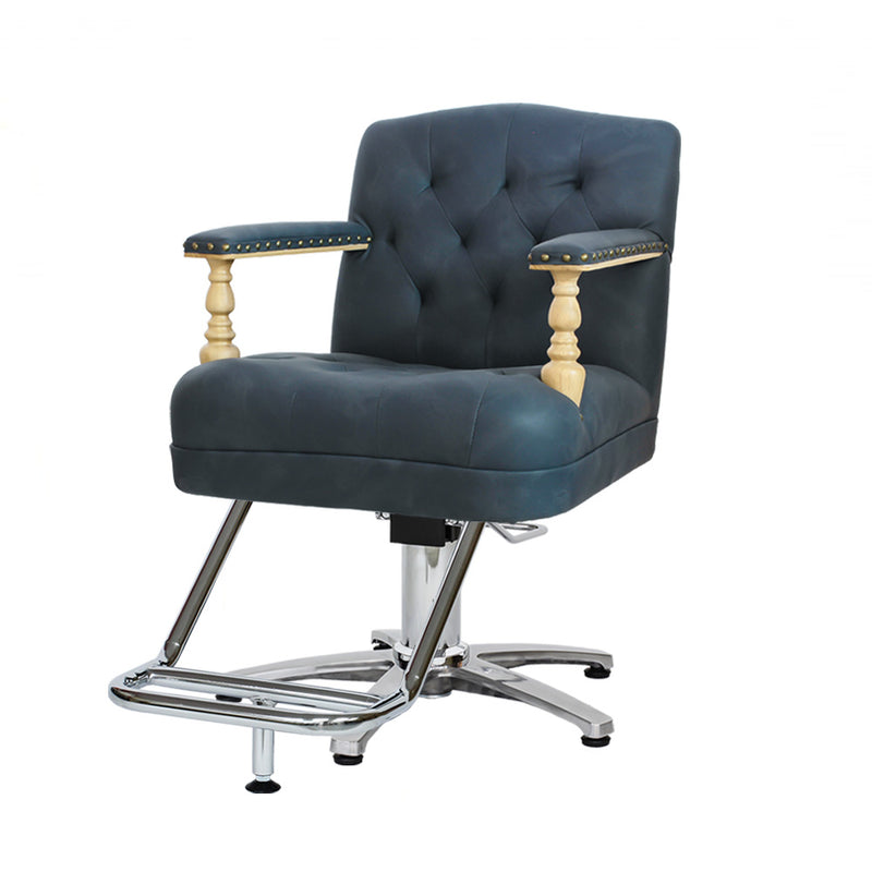 コットンネイビーカラー ファブリス ファイブスターポンプ