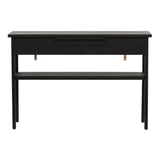 ブラック色ワイドコンソール