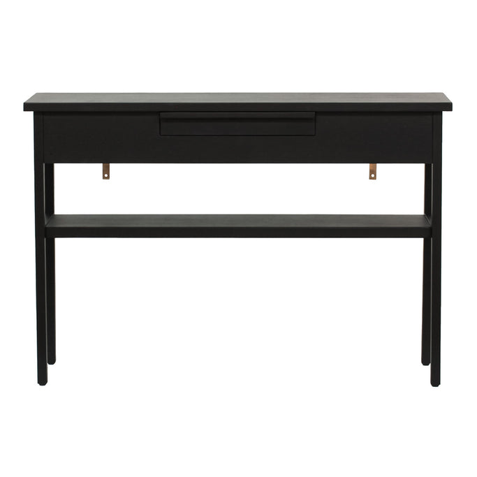 ブラック色ワイドコンソール