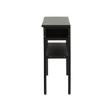 ブラック色ワイドコンソール