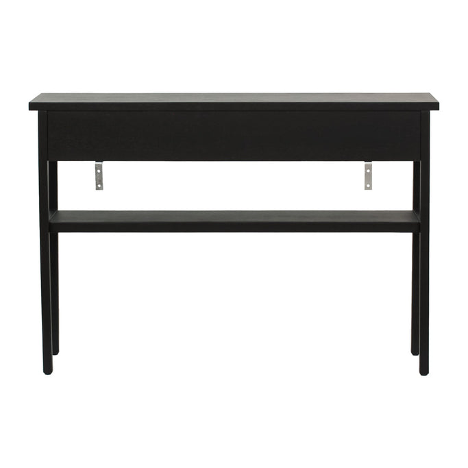 ブラック色ワイドコンソール