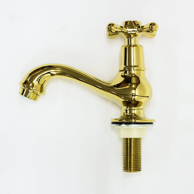 ゴールド色蛇口　横面