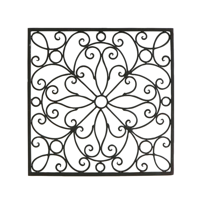 アンティーク・ブラック色アイアンパネル