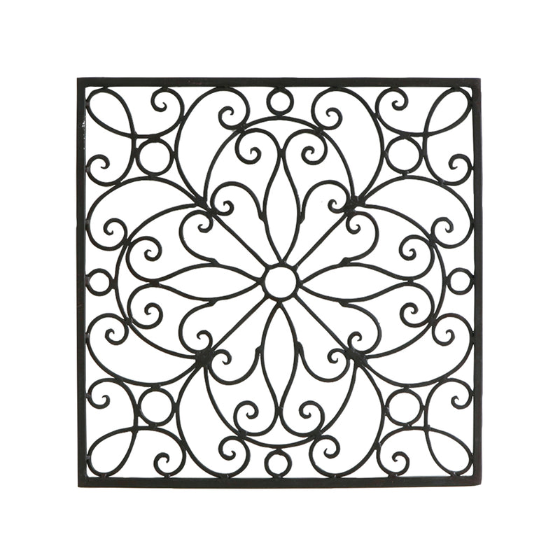 アンティーク・ブラック色アイアンパネル