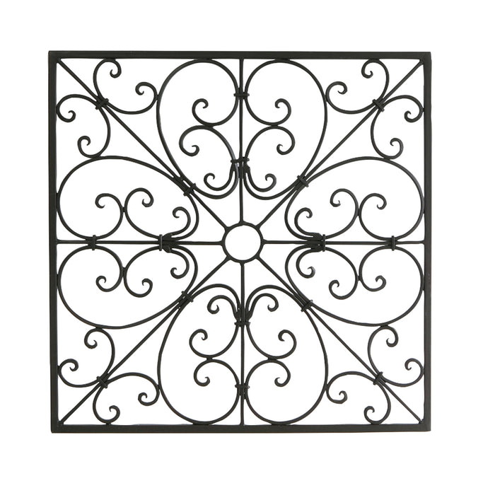 アンティーク・ブラック色アイアンパネル