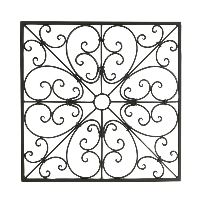 アンティーク・ブラック色アイアンパネル