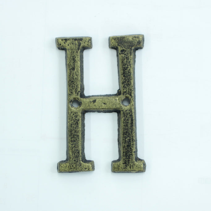 アルファベットオブジェ【H】