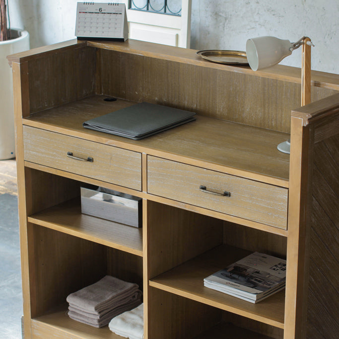 ヘリンボーンレセプションカウンターの詳細