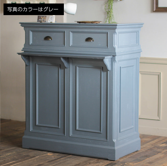 グレー色レジカウンター