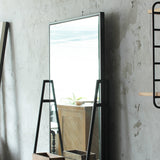 黒色のアイアンドレッサーの鏡【ハロルド】