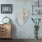 部屋にあるウォールアートミラー【アーチ型】